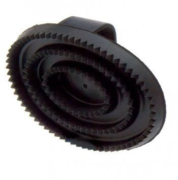 Oval Rubber Curry Comb