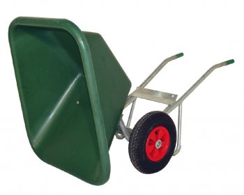 2 Wheels Tipper Plastic/Steel Frame