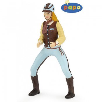PAPO Trendy riding women blue