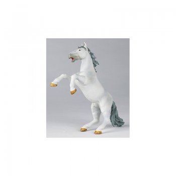 PAPO White rearing horse