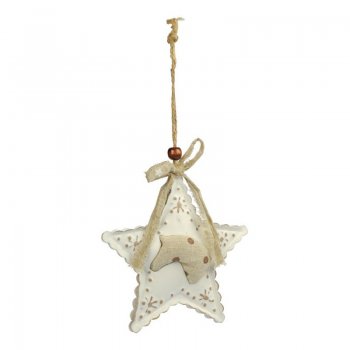 Ornamento Estrela Cabeça Cavalo