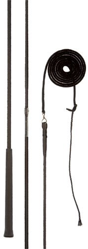 Detachable nylon whip with screw and swivel