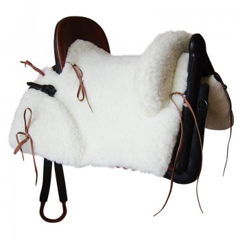 Vaquera Mixta Synthetic Sheepskin Saddle
