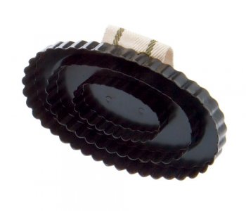 OVAL METALLIC CURRY-COMB