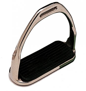 CHROMED STIRRUP CLUB WITH TREAD