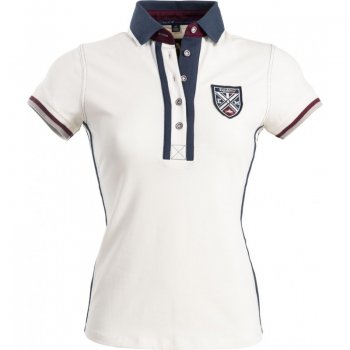 EQUIT’M “E.L.” jersey polo shirt, short sleeves