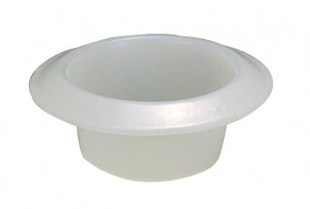 Plastic field manger/drinking bowl